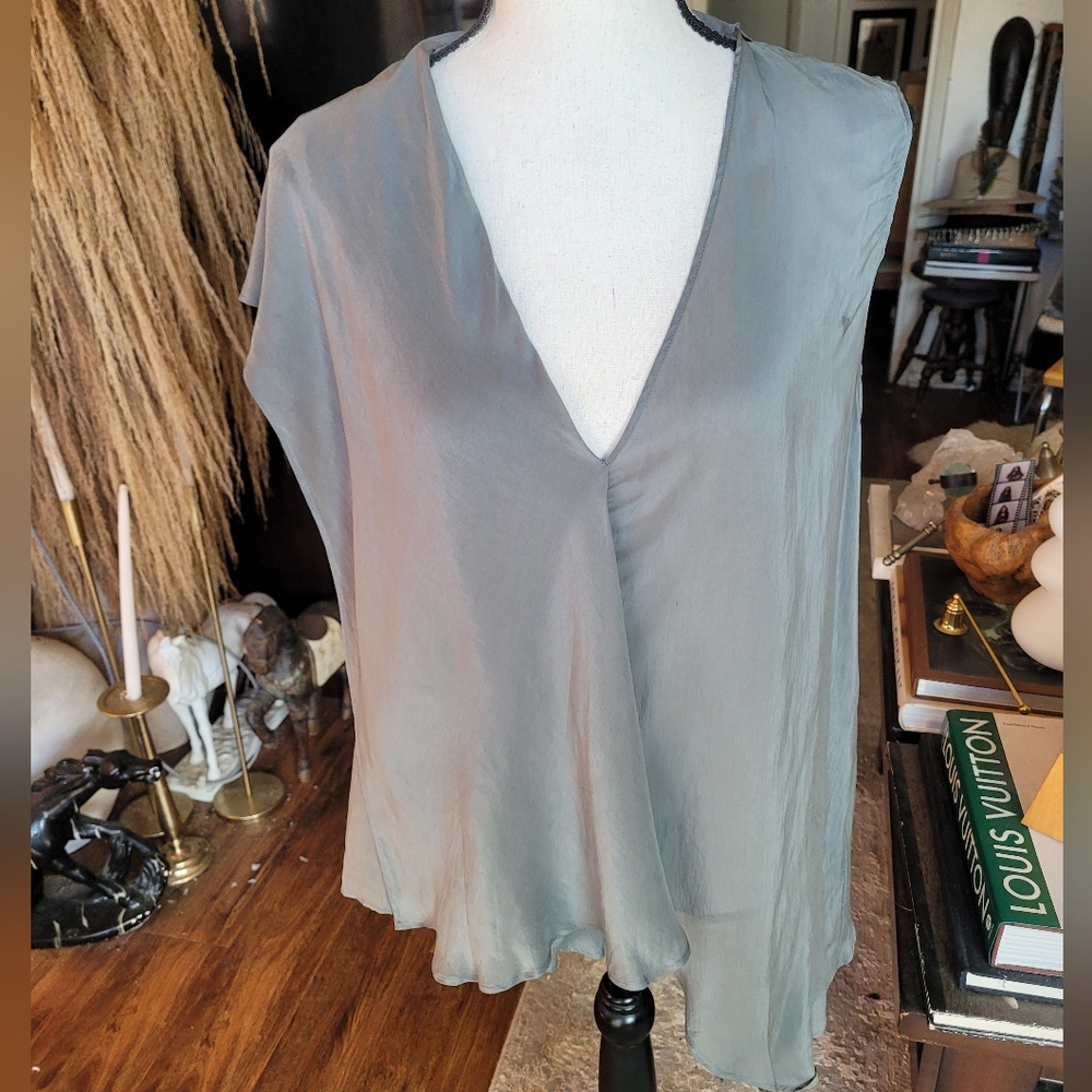 Alexander Wang Silver Women's Blouse